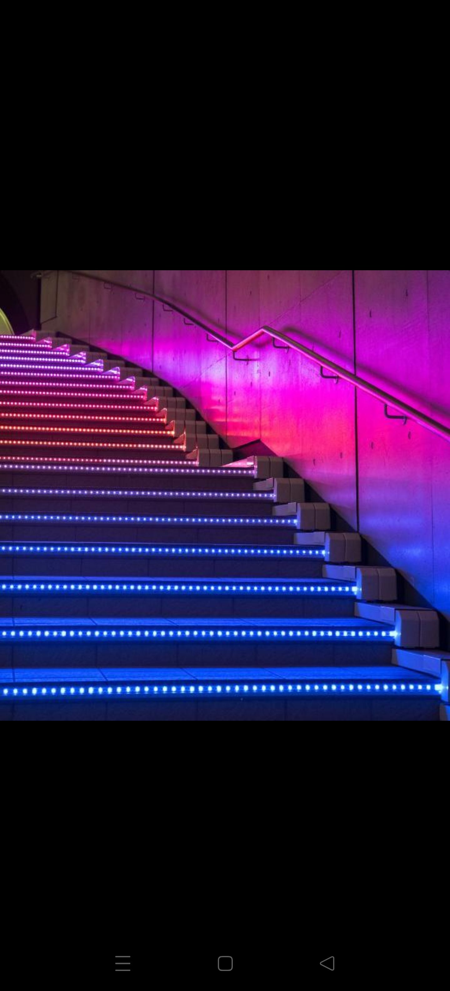 Gaming room programmable RGB LED strip setup, Cyprus